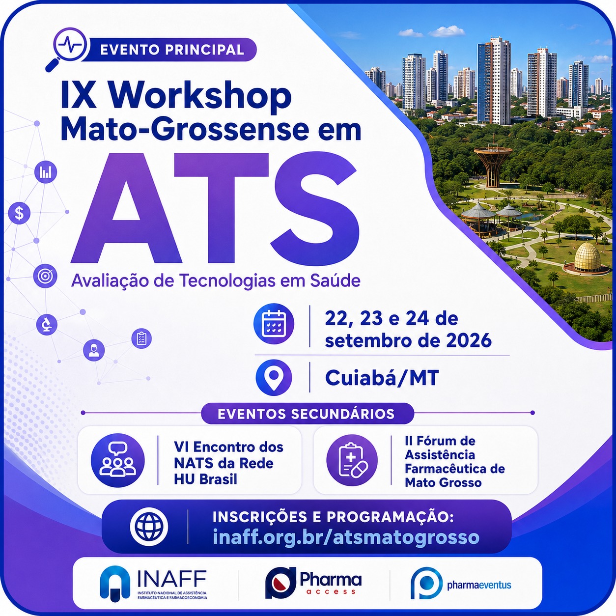 Workshop Mato-Grossense em ATS e eventos associados 2026